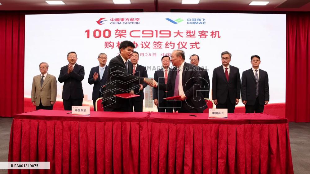 China's homegrown C919 secures biggest-ever aircraft order