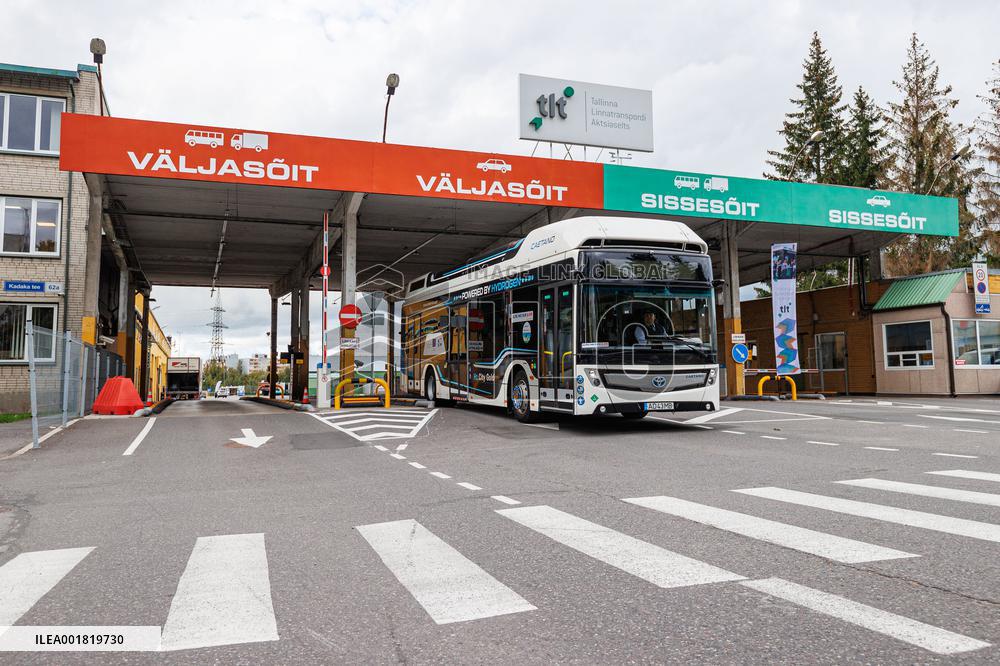 City of Tallinn test-driving hydrogen buses