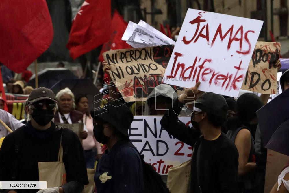 55th Anniversary Of The Tlatelolco Massacre - Mexico