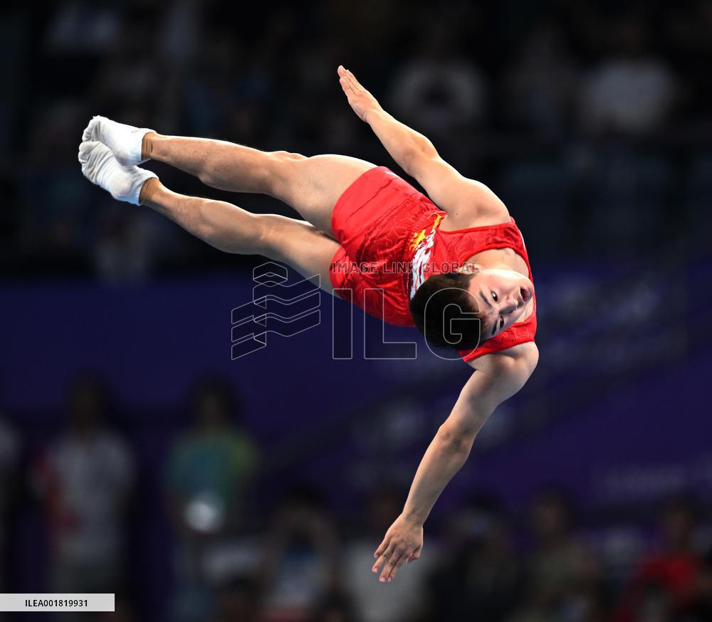 (SP)CHINA-HANGZHOU-ASIAN GAMES-TRAMPOLINE GYMNASTICS (CN)