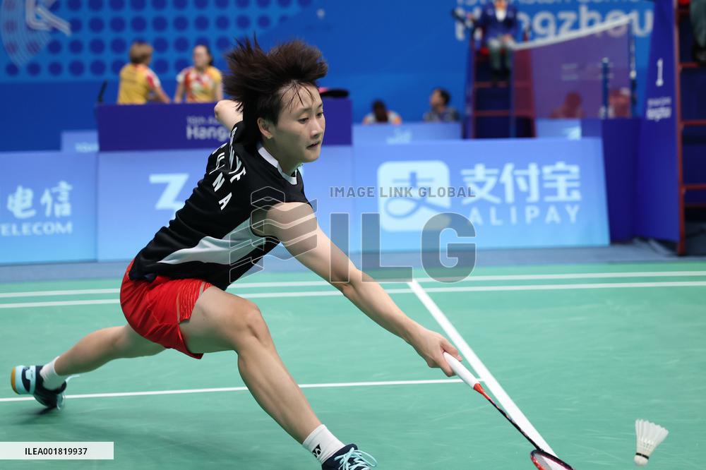 (SP)CHINA-HANGZHOU-ASIAN GAMES-BADMINTON(CN)
