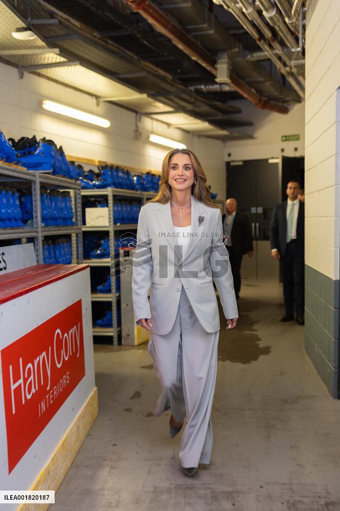 Queen Rania At The One Young World Summit - Belfast