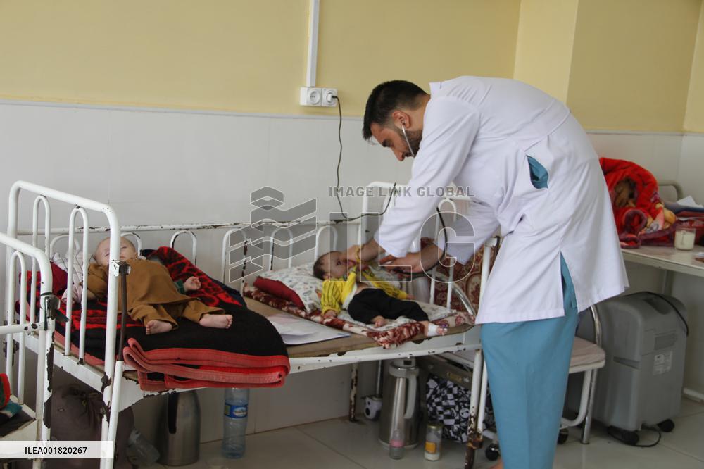 AFGHANISTAN-KUNDUZ-MALNOURISHED CHILDREN