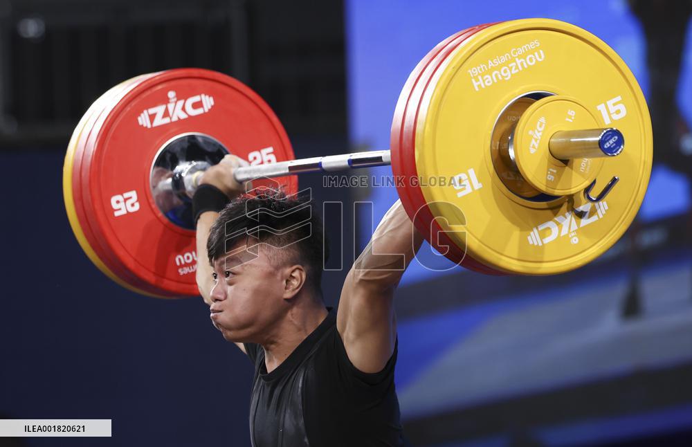 (SP)CHINA-HANGZHOU-ASIAN GAMES-WEIGHTLIFTING(CN)