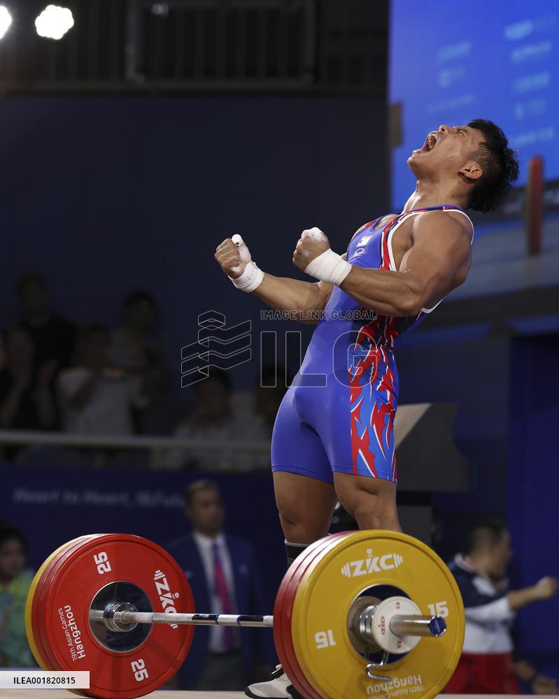 (SP)CHINA-HANGZHOU-ASIAN GAMES-WEIGHTLIFTING(CN)