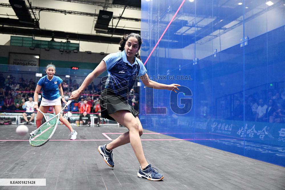 (SP)CHINA-HANGZHOU-ASIAN GAMES-SQUASH (CN)