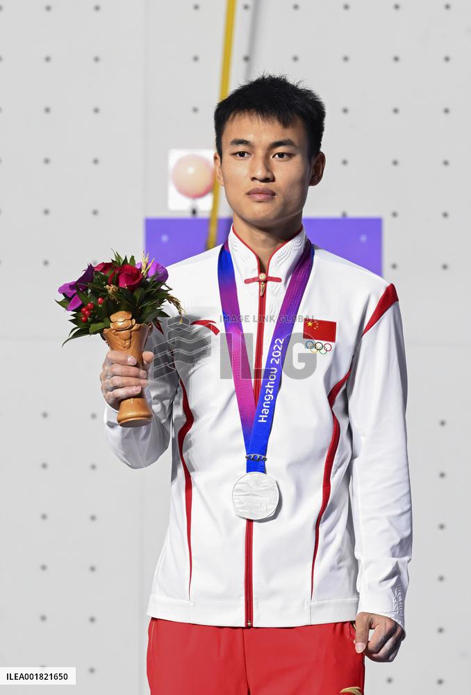 (SP)CHINA-SHAOXING-ASIAN GAMES-SPORT CLIMBING(CN)