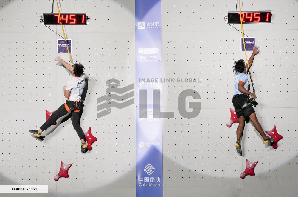 (SP)CHINA-SHAOXING-ASIAN GAMES-SPORT CLIMBING(CN)