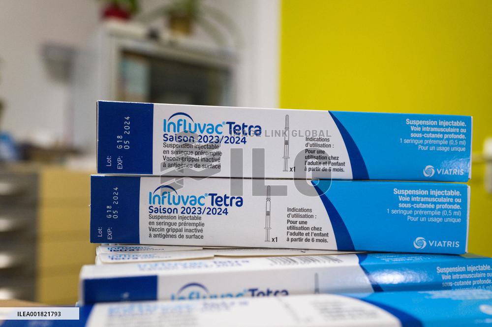 Illustration Flu Vaccines