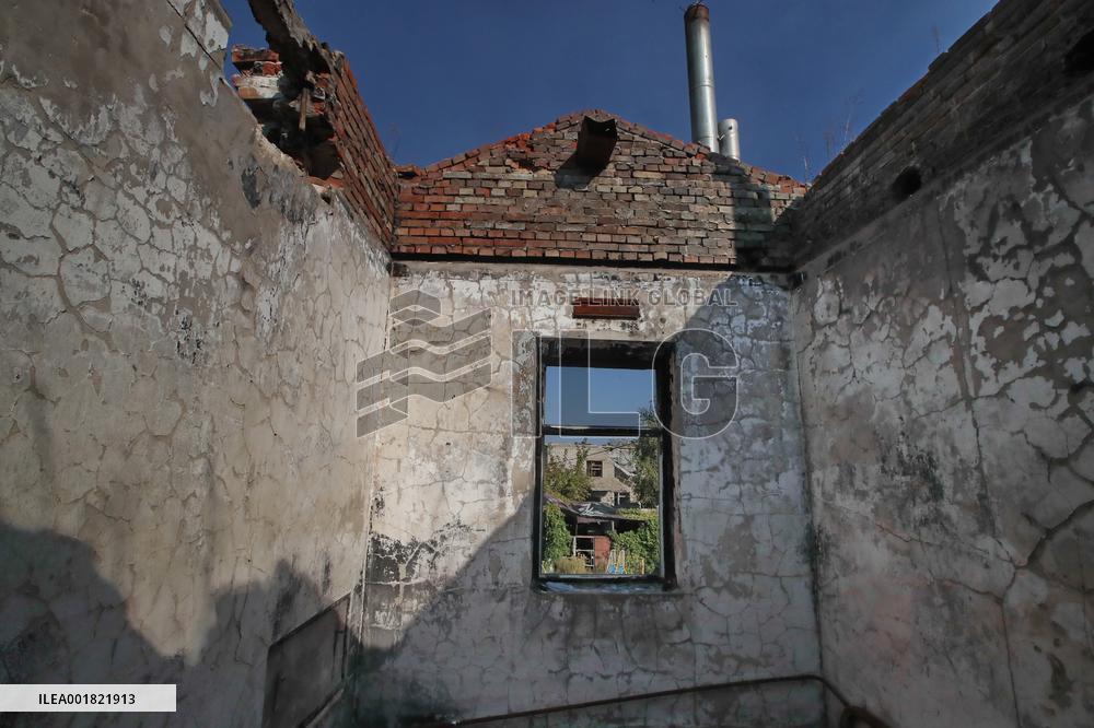 Architectural monument of 1792 destroyed in Izium by Russian shelling