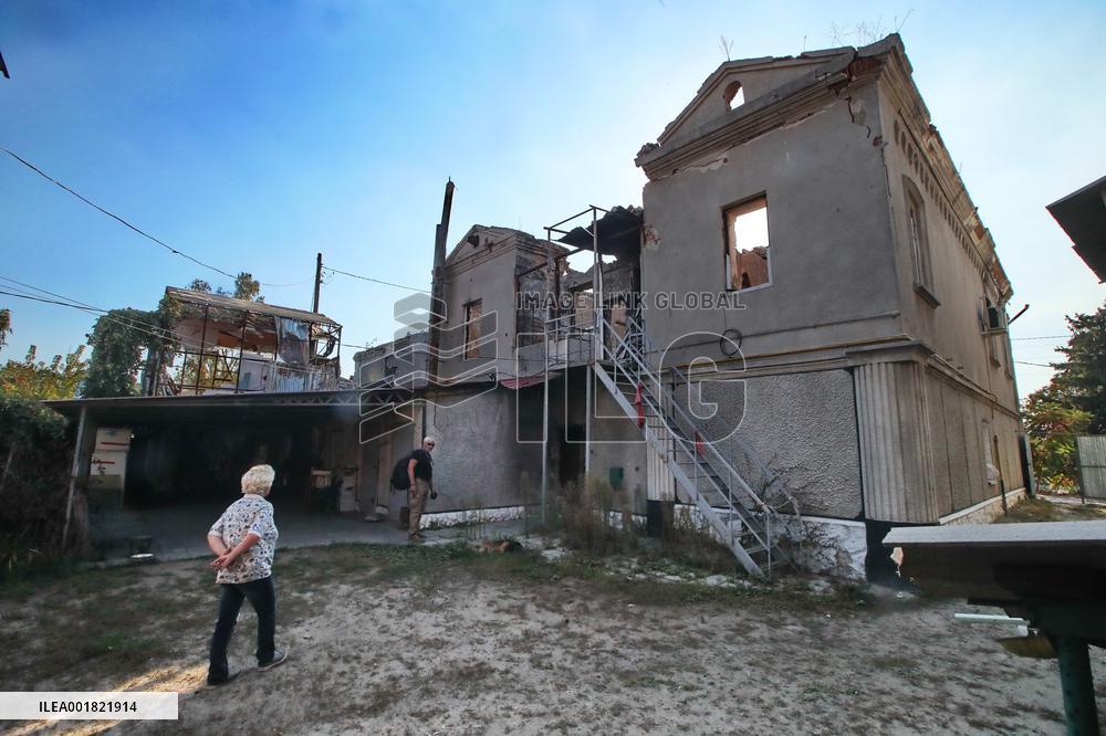 Architectural monument of 1792 destroyed in Izium by Russian shelling