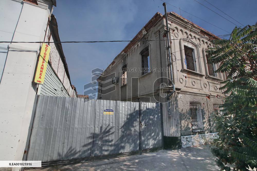 Architectural monument of 1792 destroyed in Izium by Russian shelling