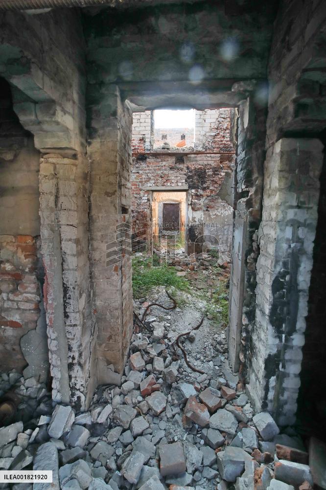 Architectural monument of 1792 destroyed in Izium by Russian shelling