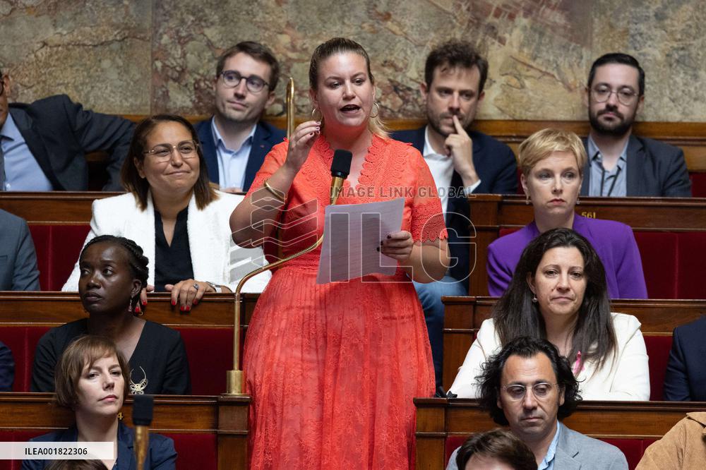 Questions to the goverment at the National Assembly - Paris