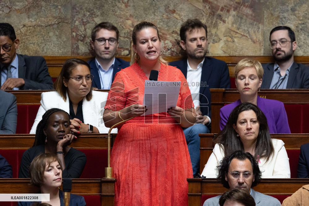 Questions to the goverment at the National Assembly - Paris