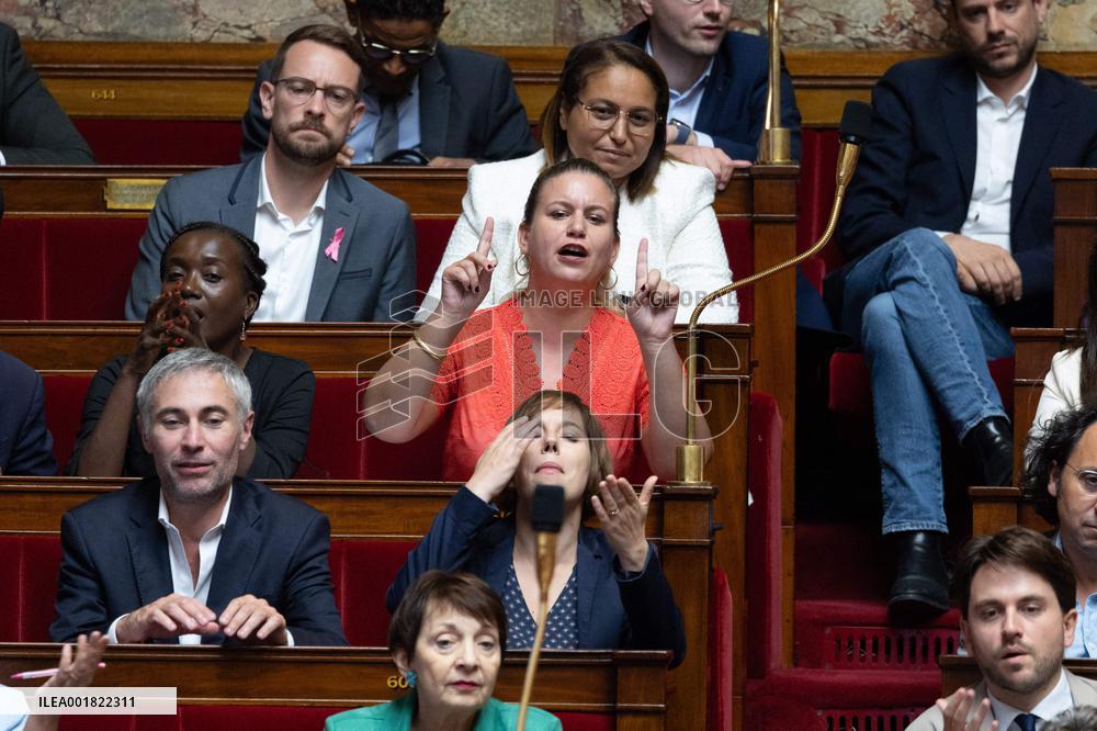 Questions to the goverment at the National Assembly - Paris