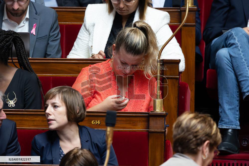 Questions to the goverment at the National Assembly - Paris