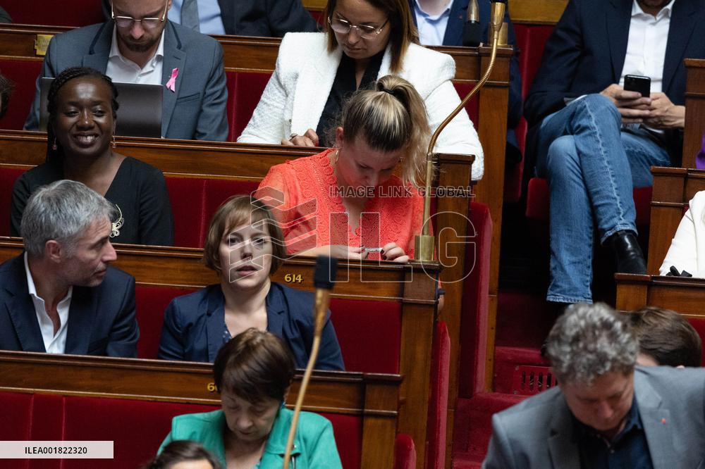 Questions to the goverment at the National Assembly - Paris