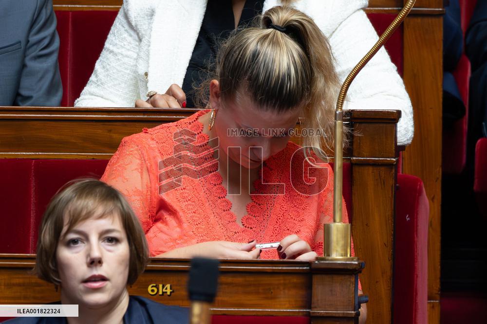 Questions to the goverment at the National Assembly - Paris