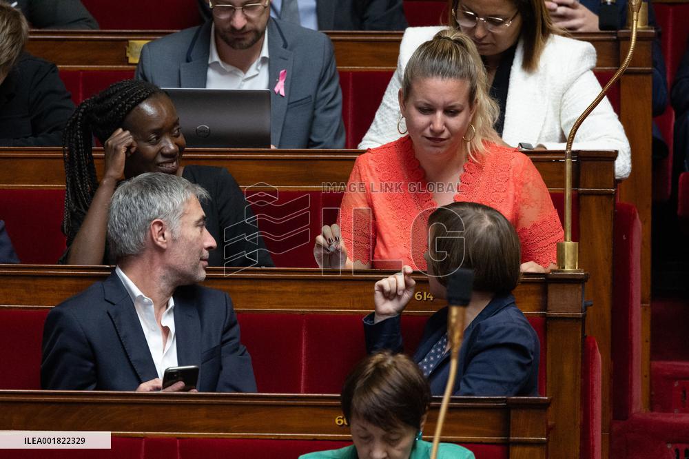 Questions to the goverment at the National Assembly - Paris