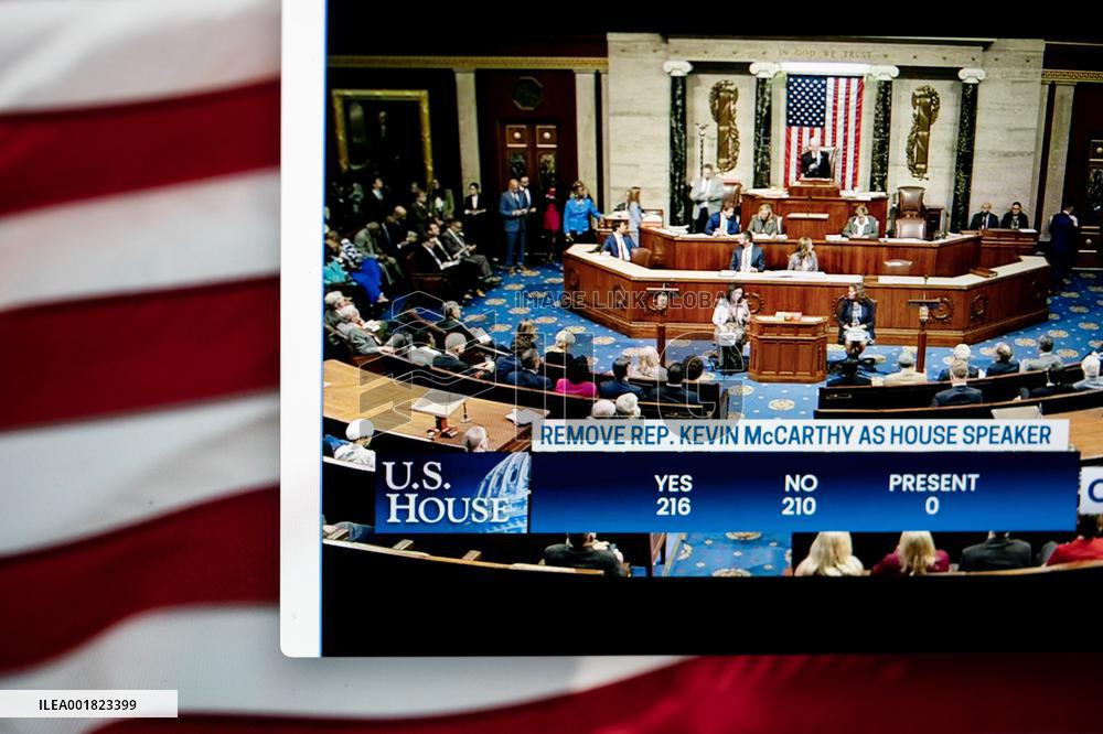 U.S.-WASHINGTON, D.C.-HOUSE SPEAKER-OUSTING