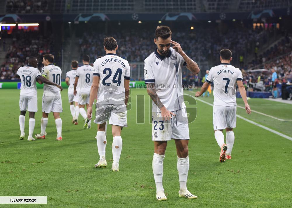 (SP)AUSTRIA-SALZBURG-FOOTBALL-UEFA CHAMPIONS LEAGUE-RED BULL SALZBURG VS REAL SOCIEDAD