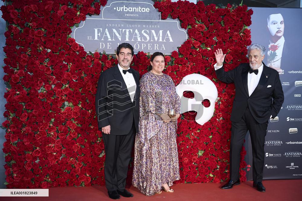 The Phantom Of The Opera Premiere - Madrid