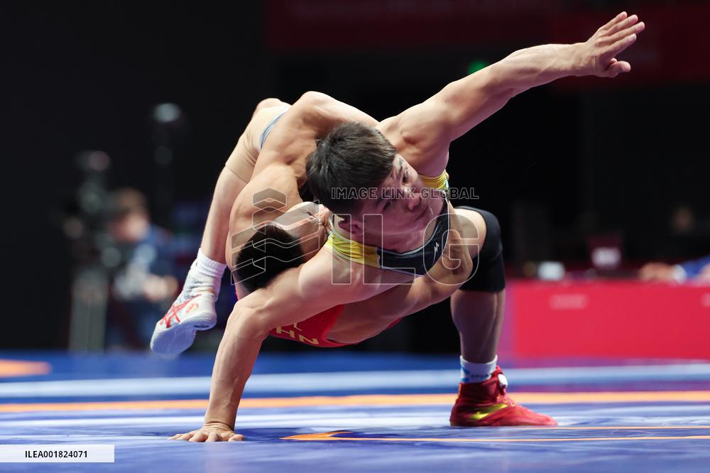 (SP)CHINA-HANGZHOU-ASIAN GAMES-WRESTLING(CN)