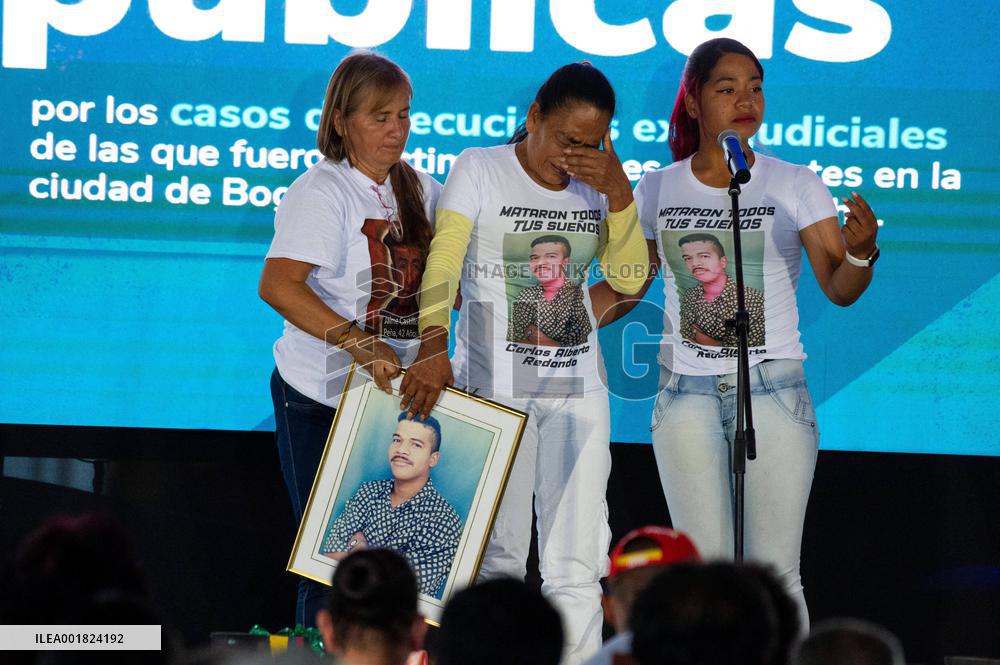 Colombian Government Hosts a Public Apology on False Positive Cases
