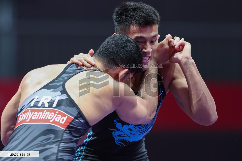 (SP)CHINA-HANGZHOU-ASIAN GAMES-WRESTLING(CN)