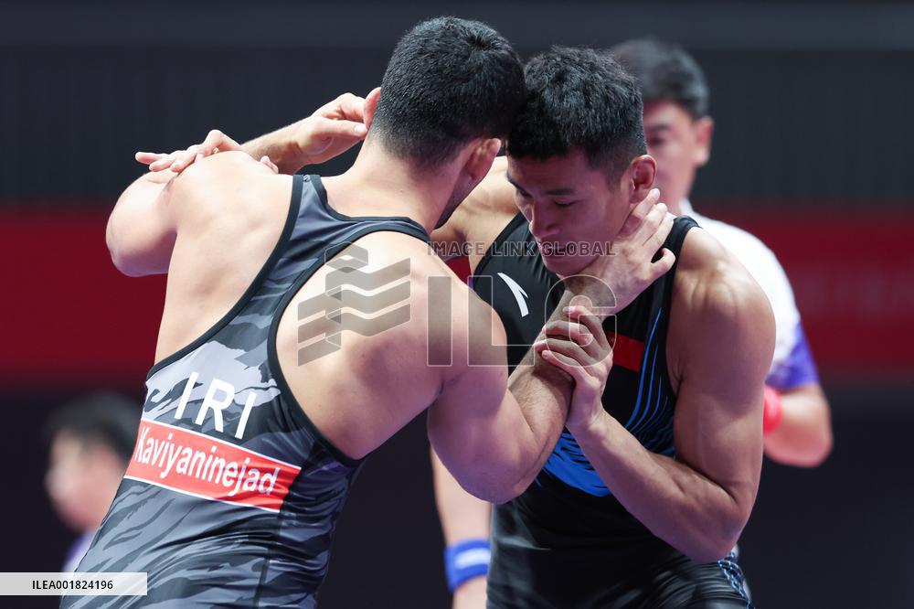 (SP)CHINA-HANGZHOU-ASIAN GAMES-WRESTLING(CN)