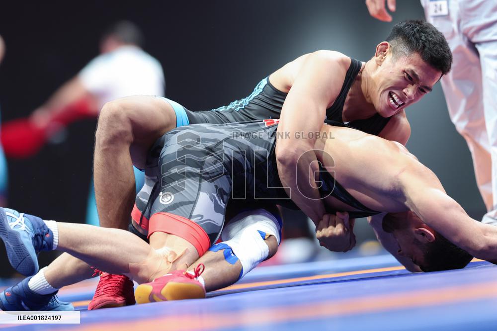 (SP)CHINA-HANGZHOU-ASIAN GAMES-WRESTLING(CN)