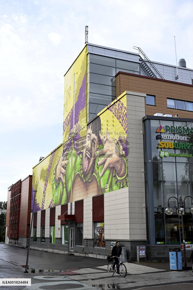 Finland - Eurovision - Käärijä - mural