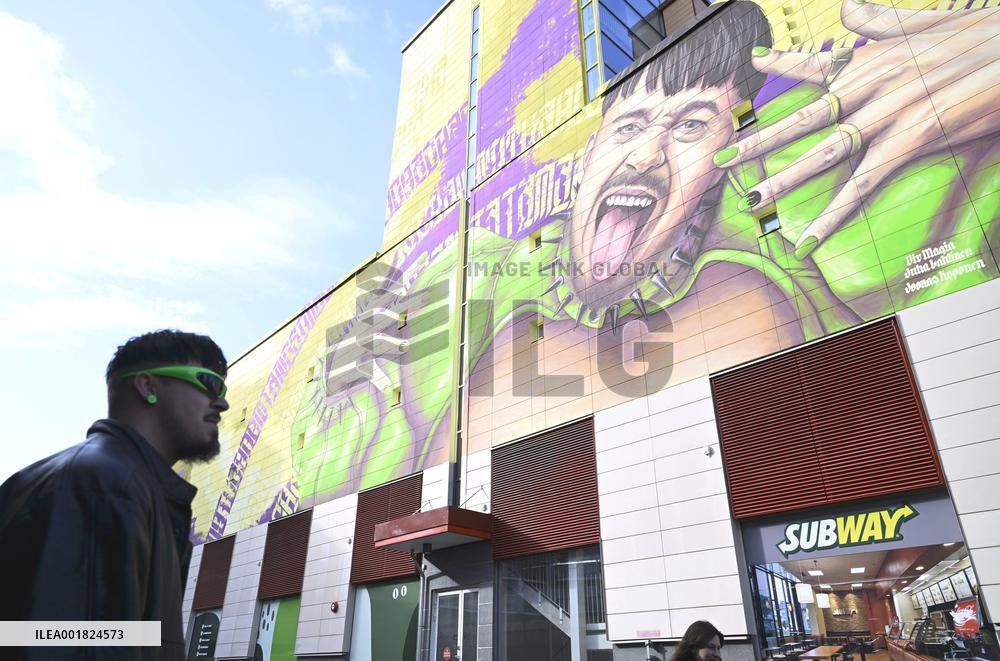 Finland - Eurovision - Käärijä - mural