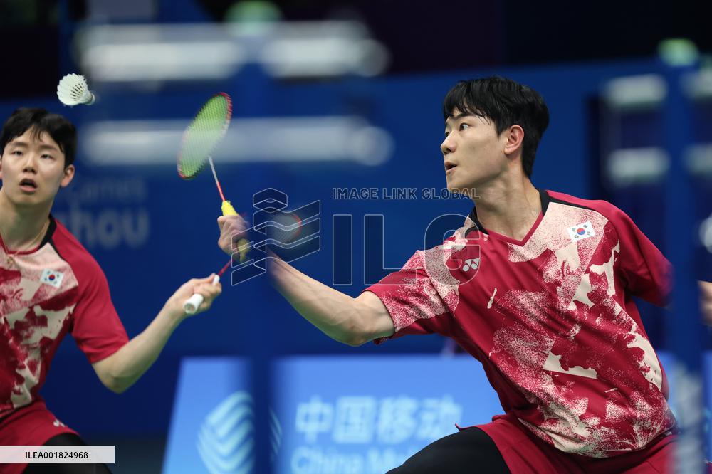 (SP)CHINA-HANGZHOU-ASIAN GAMES-BADMINTON(CN)