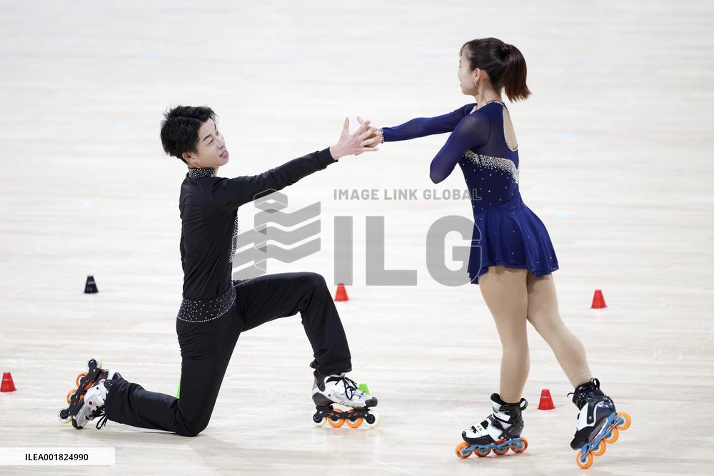 (SP)CHINA-HANGZHOU-ASIAN GAMES-ROLLER SKATING (CN)