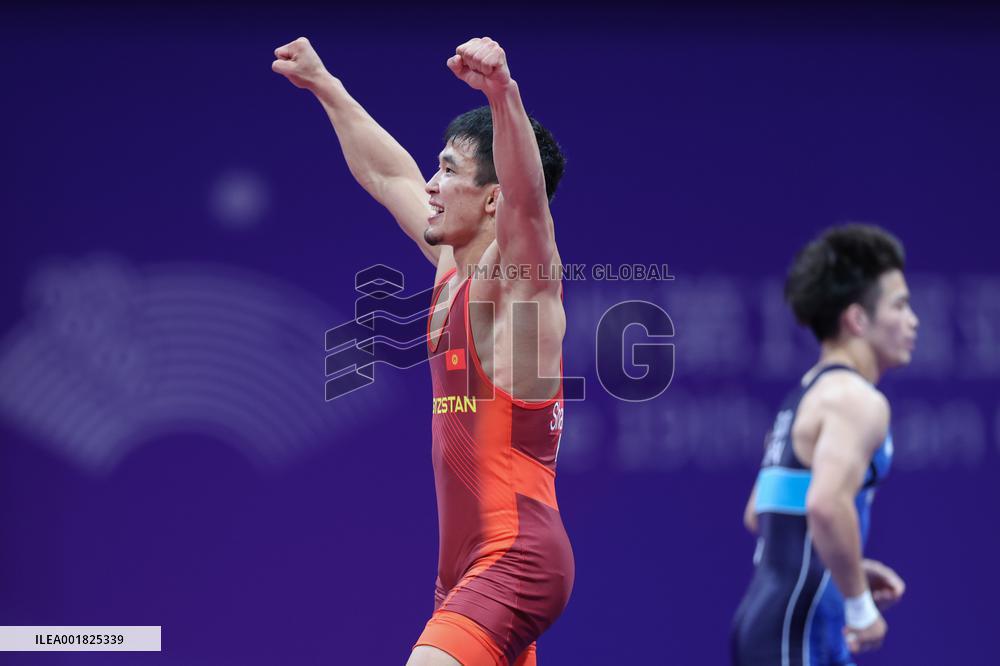 (SP)CHINA-HANGZHOU-ASIAN GAMES-WRESTLING(CN)