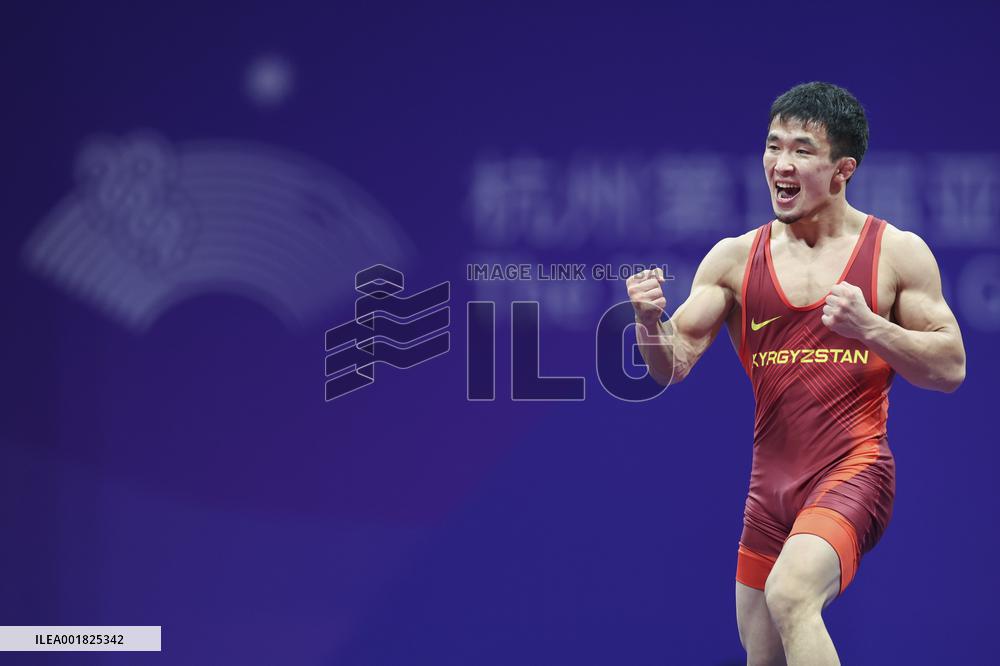 (SP)CHINA-HANGZHOU-ASIAN GAMES-WRESTLING(CN)