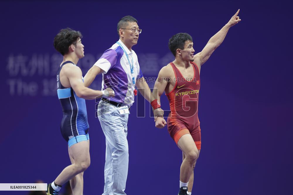 (SP)CHINA-HANGZHOU-ASIAN GAMES-WRESTLING(CN)