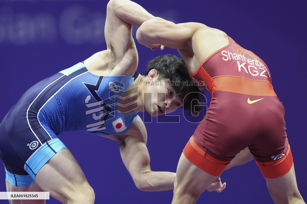 (SP)CHINA-HANGZHOU-ASIAN GAMES-WRESTLING(CN)