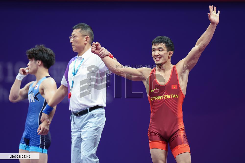 (SP)CHINA-HANGZHOU-ASIAN GAMES-WRESTLING(CN)