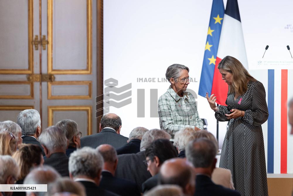 65th Anniversary Of The 1958 Constitution - Paris