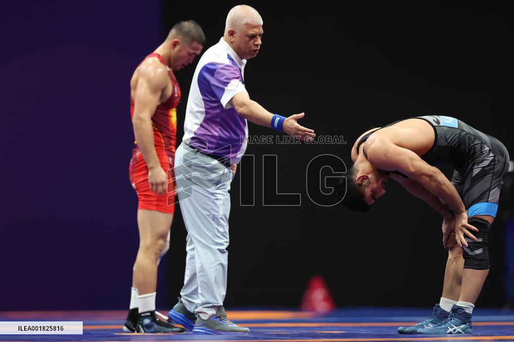(SP)CHINA-HANGZHOU-ASIAN GAMES-WRESTLING(CN)