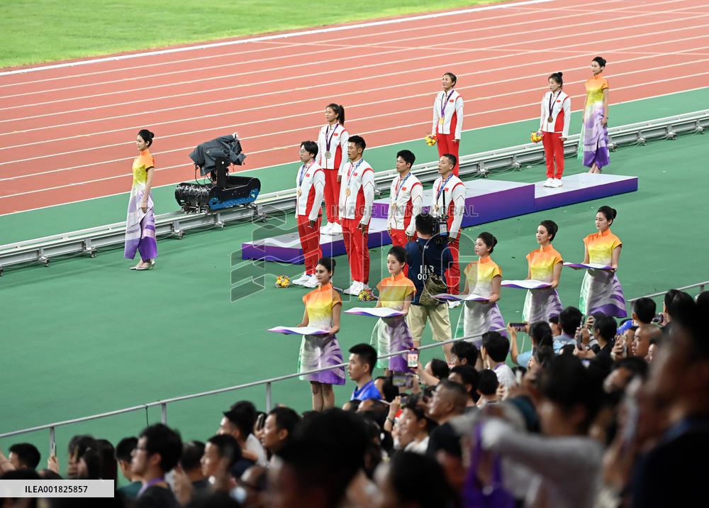 (SP) CHINA-ZHEJIANG-HANGZHOU-OLYMPIC MEDAL REALLOCATION CEREMONY (CN)