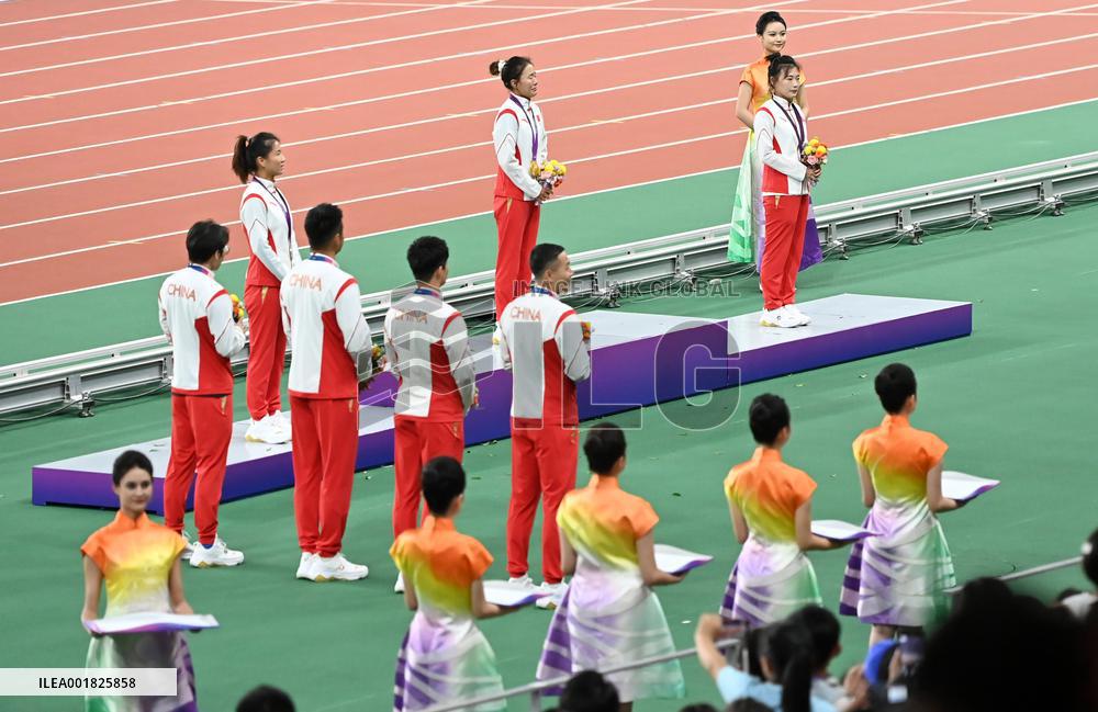 (SP) CHINA-ZHEJIANG-HANGZHOU-OLYMPIC MEDAL REALLOCATION CEREMONY (CN)