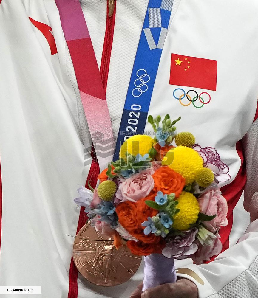 (SP) CHINA-ZHEJIANG-HANGZHOU-OLYMPIC MEDAL REALLOCATION CEREMONY (CN)