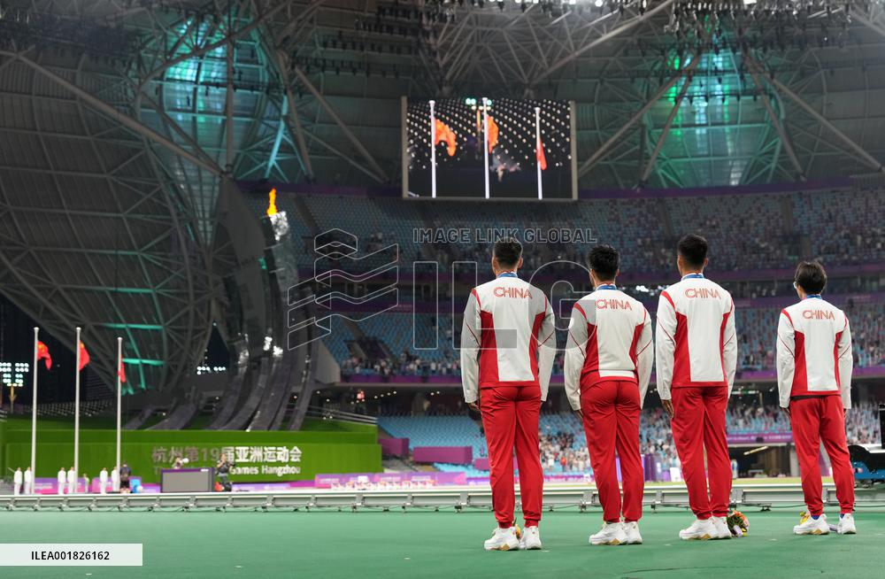 (SP) CHINA-ZHEJIANG-HANGZHOU-OLYMPIC MEDAL REALLOCATION CEREMONY (CN)