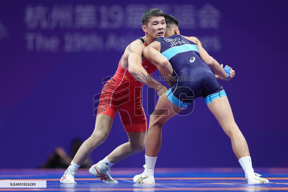 (SP)CHINA-HANGZHOU-ASIAN GAMES-WRESTLING(CN)