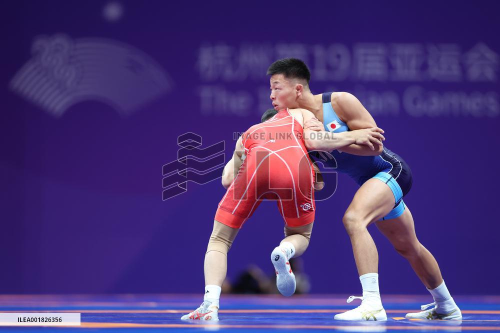 (SP)CHINA-HANGZHOU-ASIAN GAMES-WRESTLING(CN)