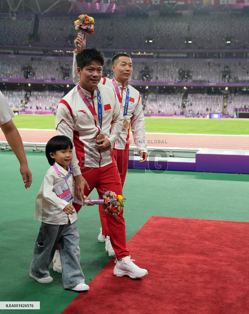 (SP) CHINA-ZHEJIANG-HANGZHOU-OLYMPIC MEDAL REALLOCATION CEREMONY (CN)